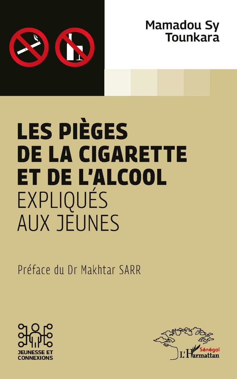 Couverture de « LES PIÈGES DE LA CIGARETTE ET DE L’ALCOOL EXPLIQUÉS AUX JEUNES »
