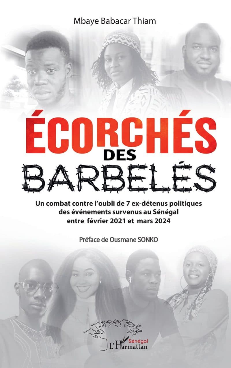 Couverture de « ÉCORCHÉS DES BARBELÉS »