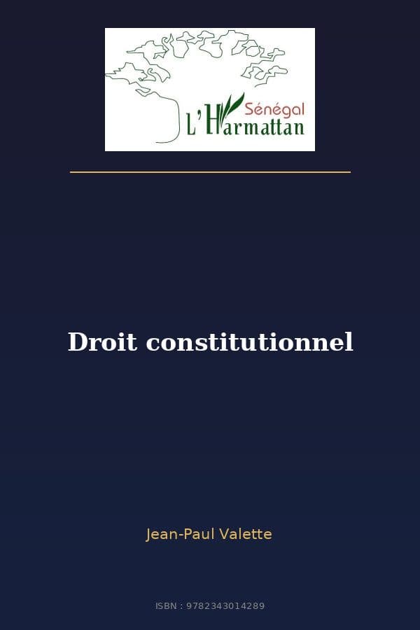 Couverture de « Droit constitutionnel »