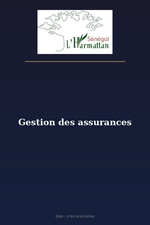 Couverture de « Gestion des assurances »