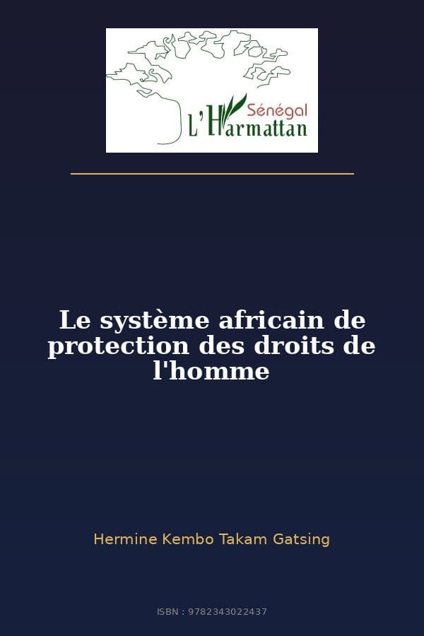 Couverture de « Le système africain de protection des droits de l'homme »