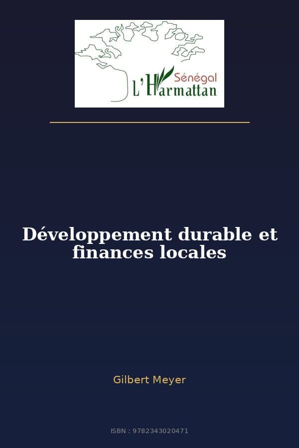 Couverture de « Développement durable et finances locales »