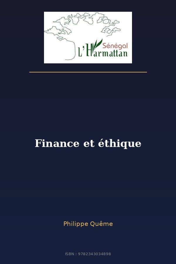 Couverture de « Finance et éthique »