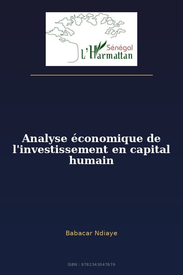 Couverture de « Analyse économique de l'investissement en capital humain »