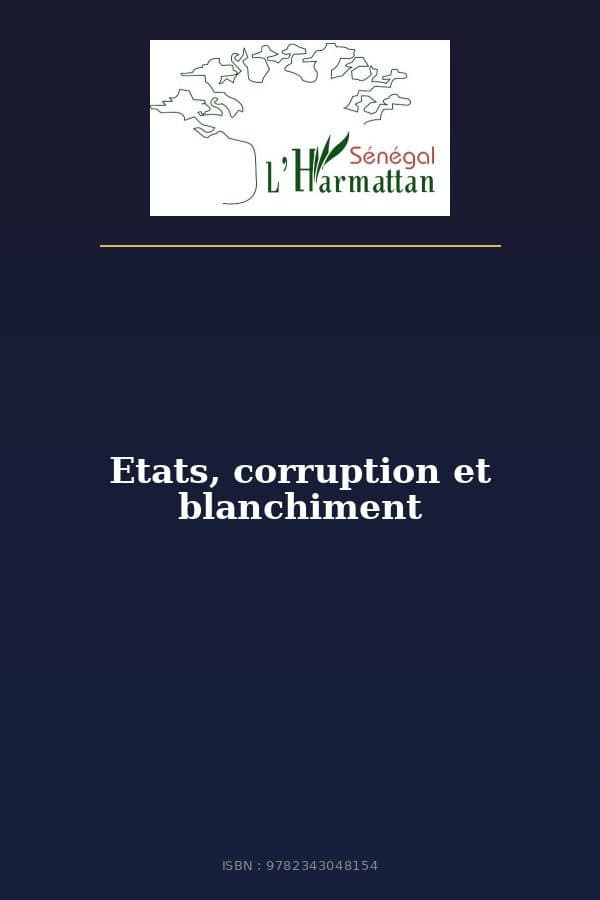 Couverture de « Etats, corruption et blanchiment »