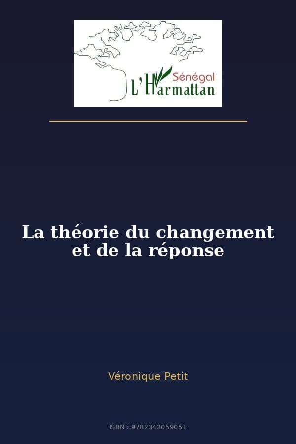 Couverture de « La théorie du changement et de la réponse »