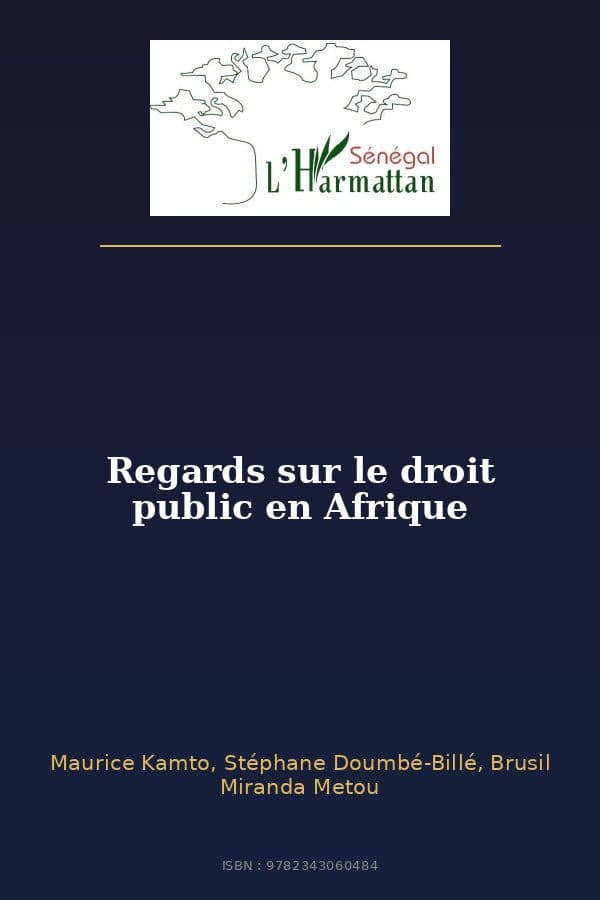 Couverture de « Regards sur le droit public en Afrique »