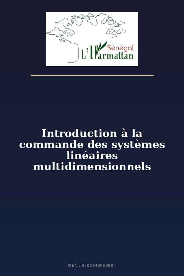 Couverture de « Introduction à la commande des systèmes linéaires multidimensionnels »