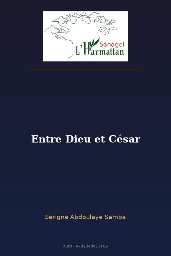 Couverture de « Entre Dieu et César »