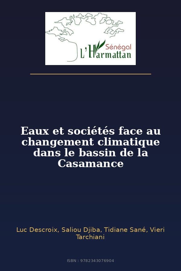 Couverture de « Eaux et sociétés face au changement climatique dans le bassin de la Casamance »