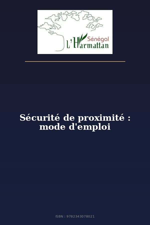 Couverture de « Sécurité de proximité : mode d'emploi »
