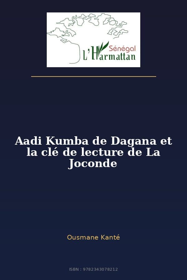 Couverture de « Aadi Kumba de Dagana et la clé de lecture de La Joconde »