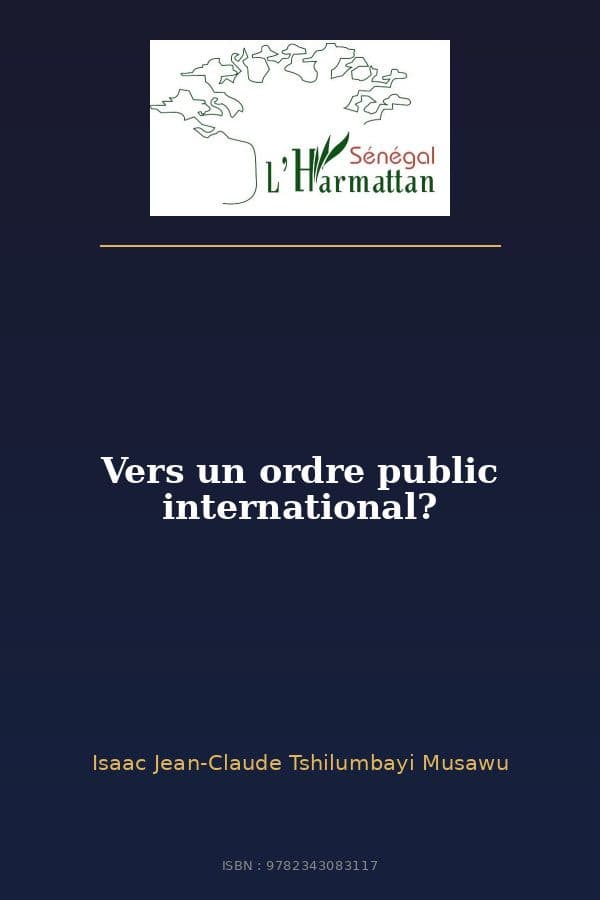 Couverture de « Vers un ordre public international? »