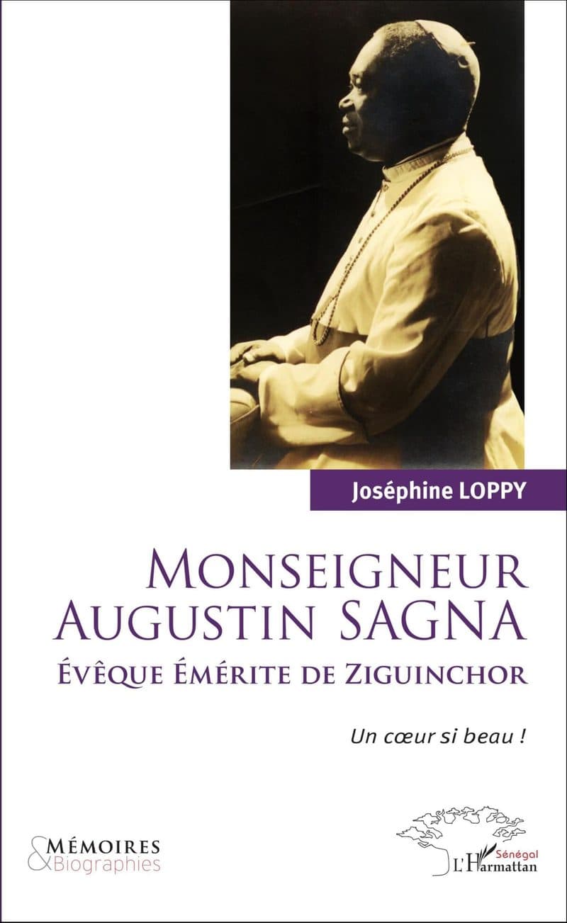Couverture de « Monseigneur Augustin Sagna évêque émérite de Ziguinchor »