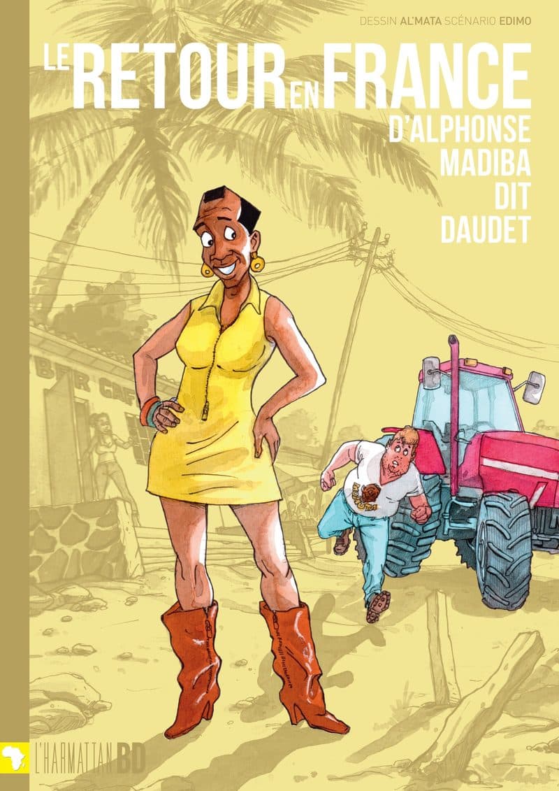 Couverture de « Le retour en France d'Alphonse Madiba dit Daudet »
