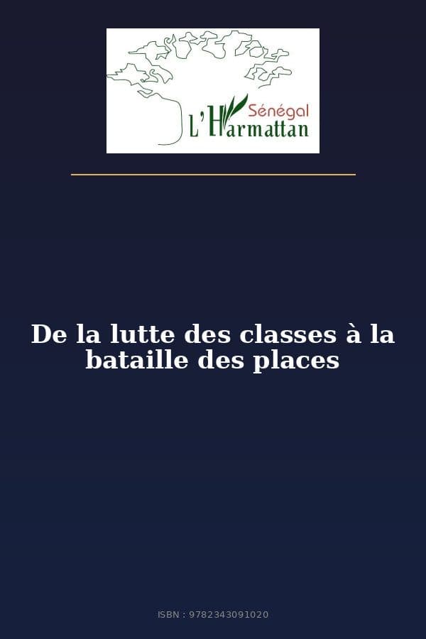 Couverture de « De la lutte des classes à la bataille des places »