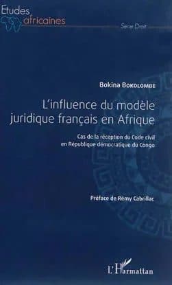 Couverture de « L'influence du modèle juridique français en Afrique »