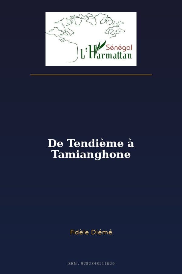 Couverture de « De Tendième à Tamianghone »