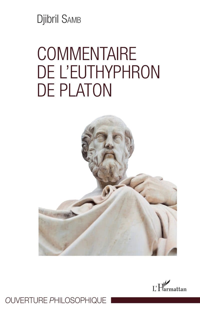 Couverture de « Commentaire de l'Euthyphron de Platon »