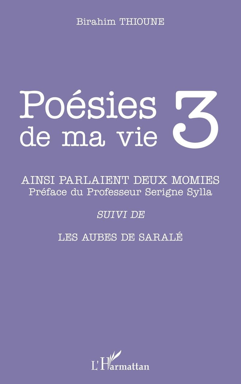 Couverture de « Poésies de ma vie 3 »