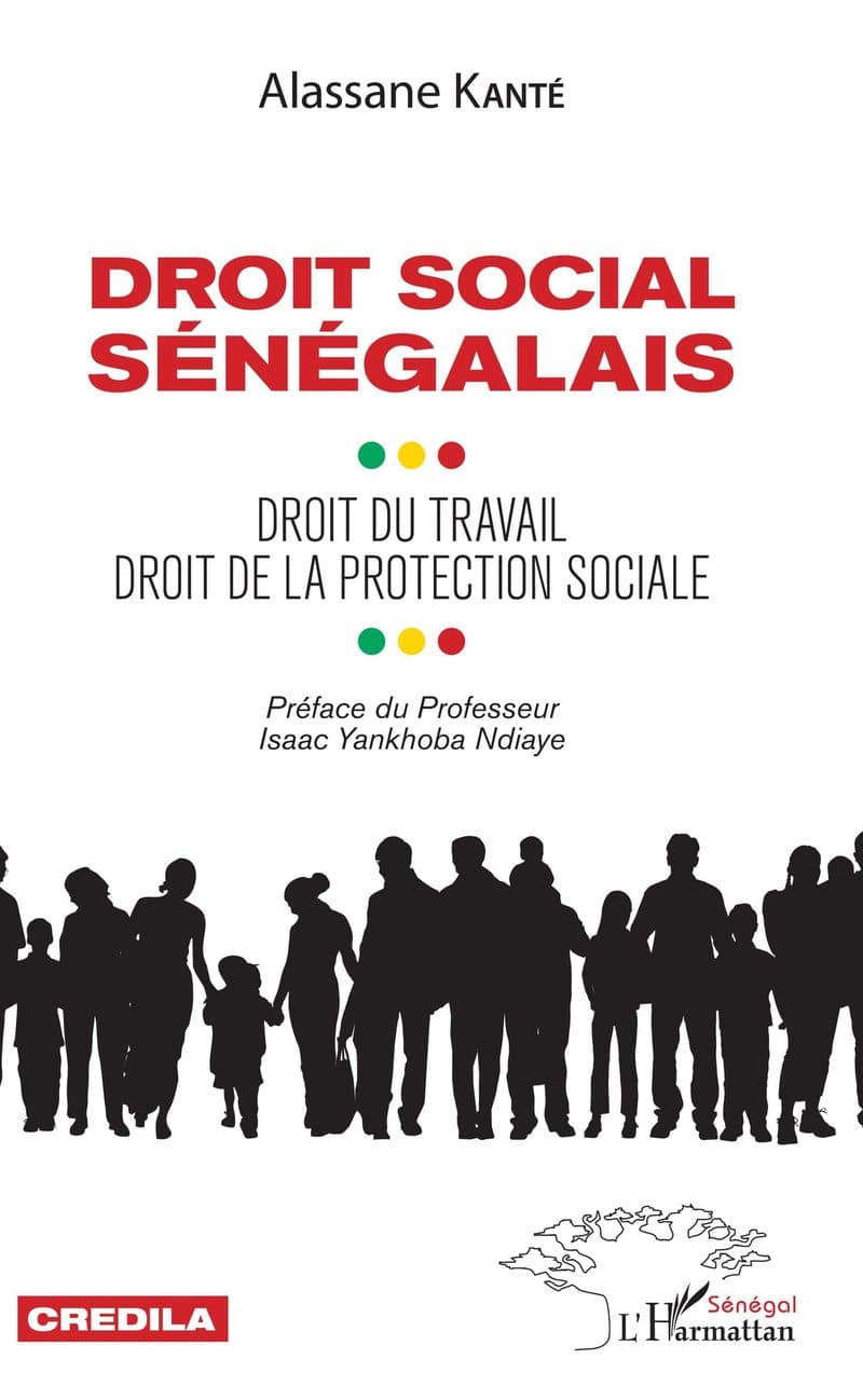 Couverture de « Droit social sénégalais »
