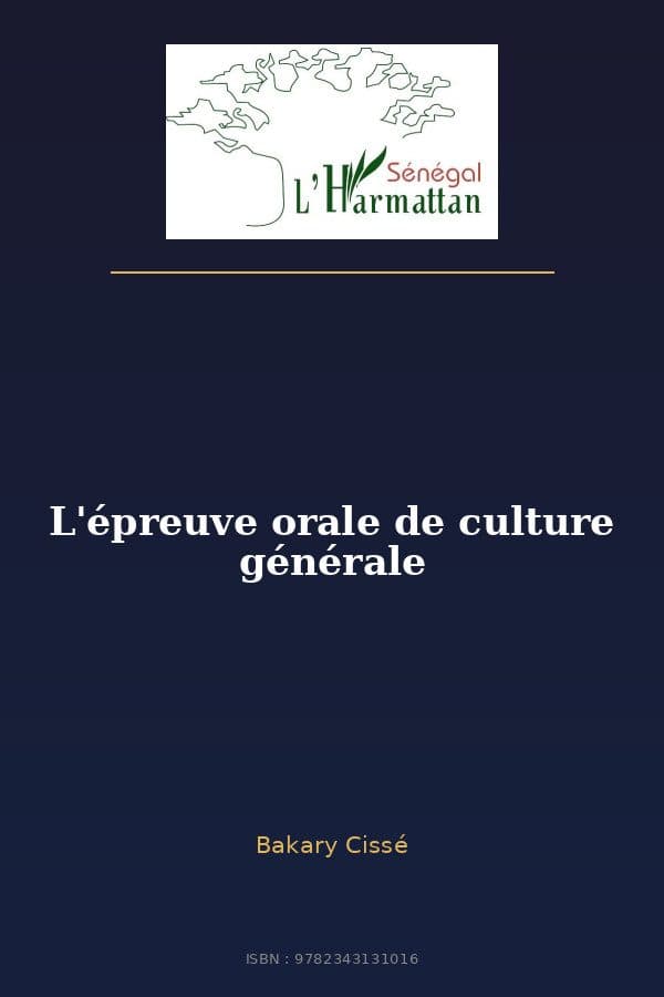 Couverture de « L'épreuve orale de culture générale »