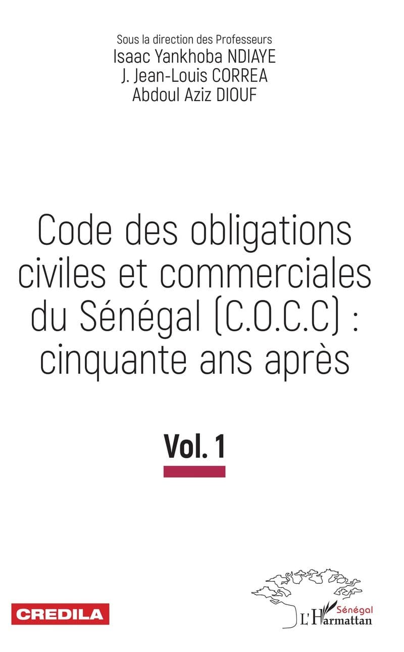 Couverture de « Code des obligations civiles et commerciales du Sénégal (C.O.C.C) : cinquante ans aprés »