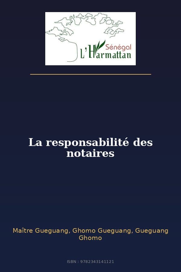 Couverture de « La responsabilité des notaires »