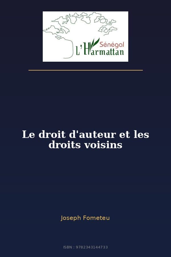 Couverture de « Le droit d'auteur et les droits voisins »