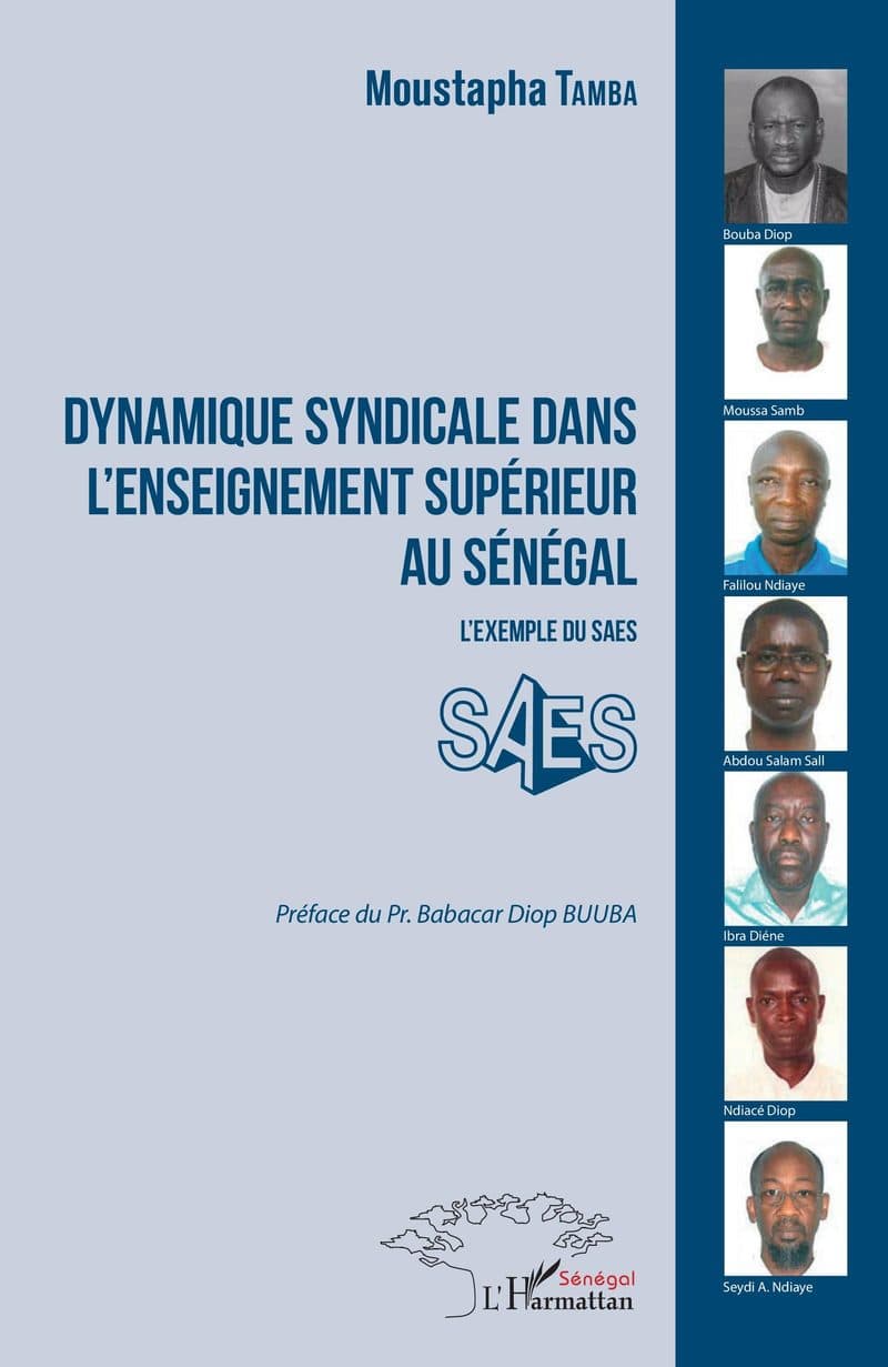 Couverture de « Dynamique syndicale dans l'enseignement supérieur au Sénégal »