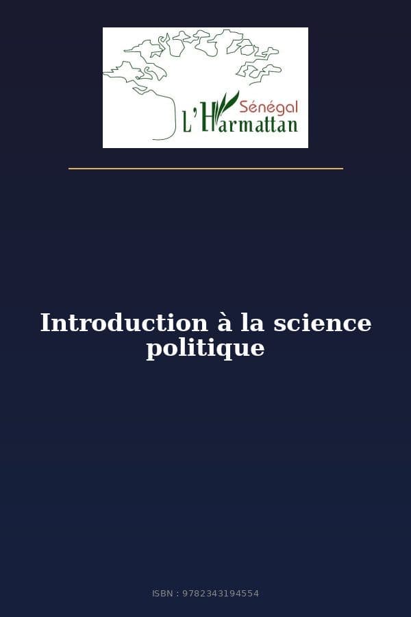 Couverture de « Introduction à la science politique »