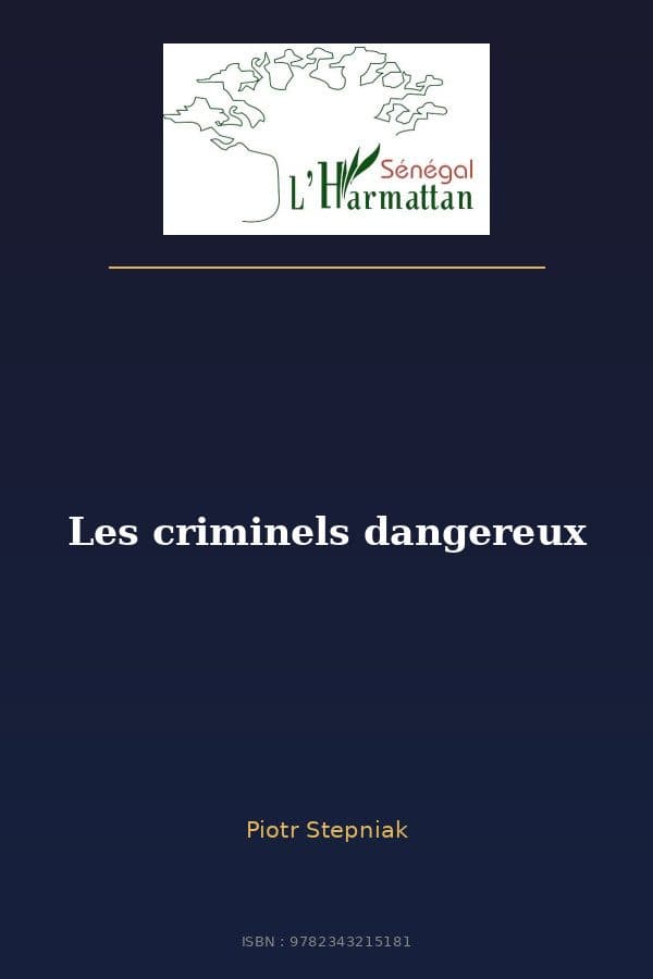 Couverture de « Les criminels dangereux »