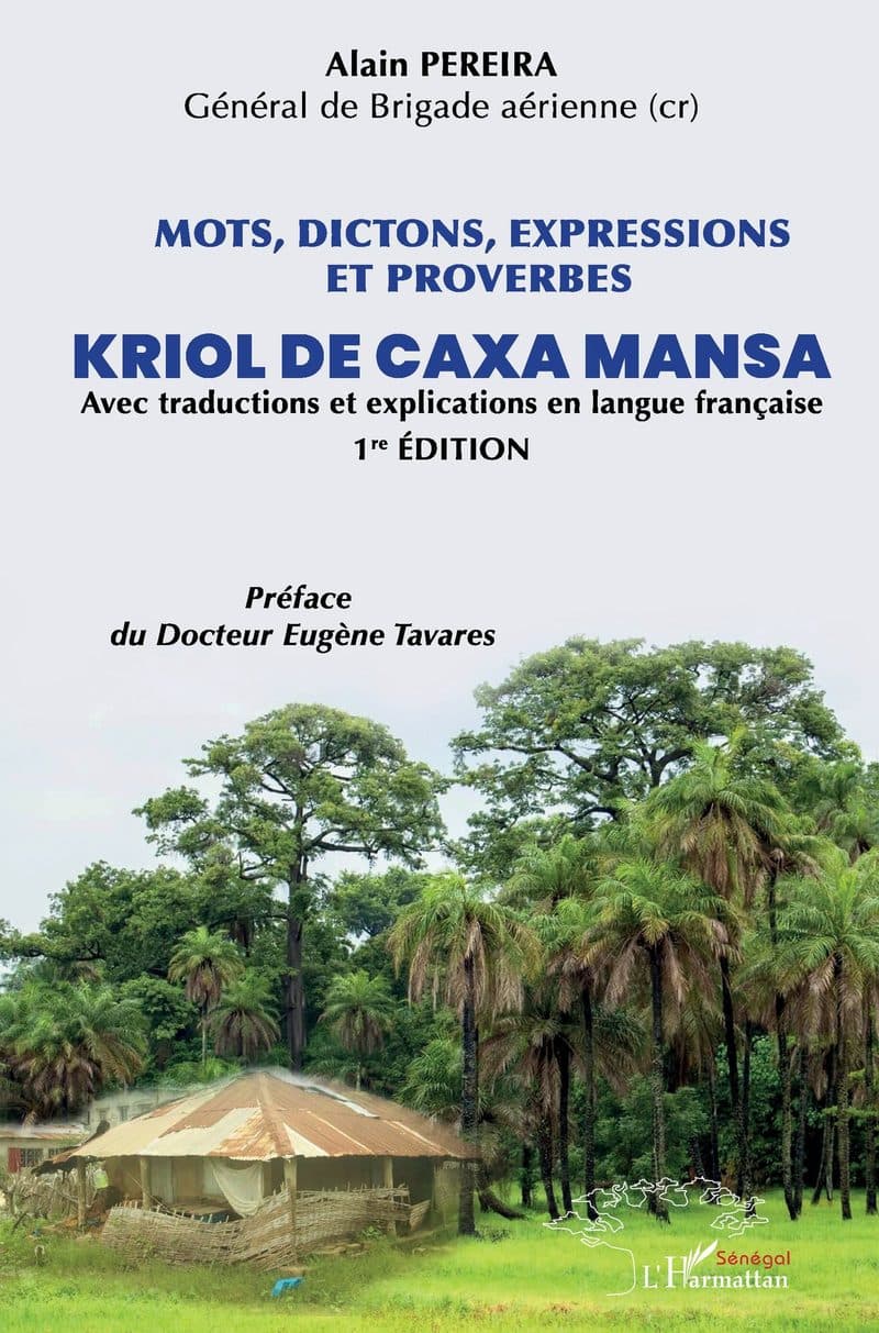 Couverture de « Mots, dictions, expressions et proverbes Kriol de Caxa Mansa »