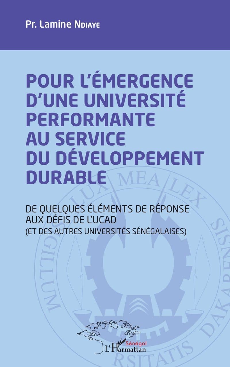 Couverture de « Pour l'émergence d'une université performante au service du développement durable »