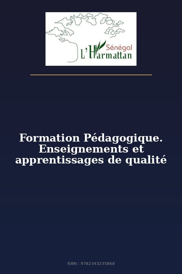 Couverture de « Formation Pédagogique. Enseignements et apprentissages de qualité »