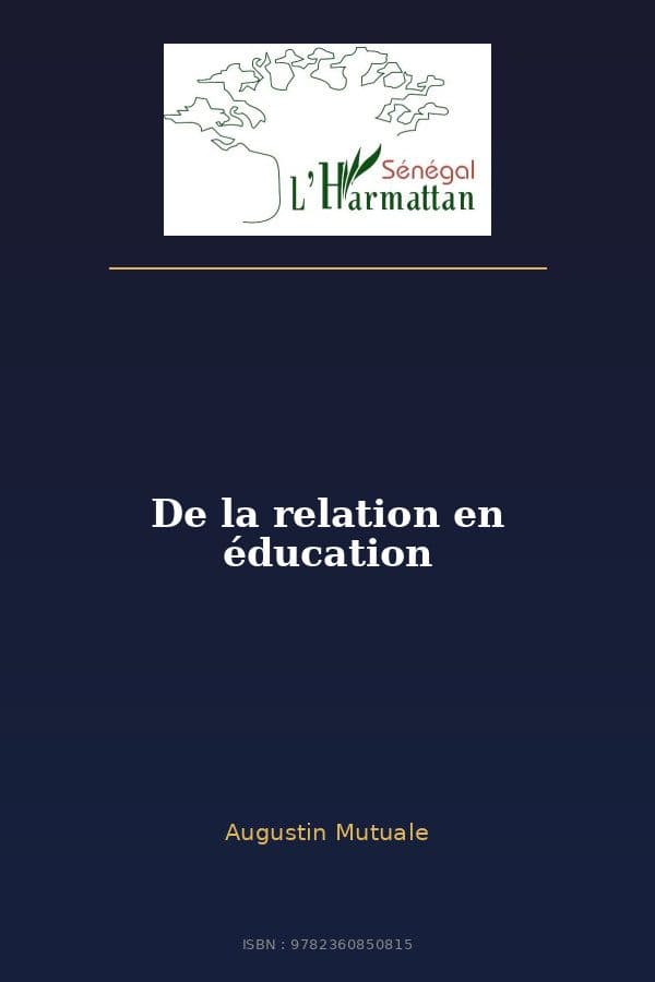 Couverture de « De la relation en éducation »