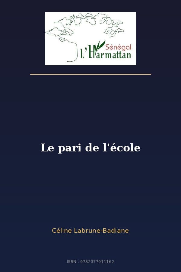 Couverture de « Le pari de l'école »