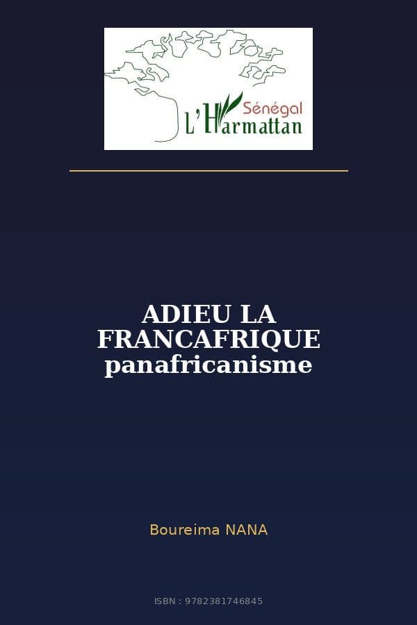 Couverture de « ADIEU LA FRANCAFRIQUE panafricanisme »