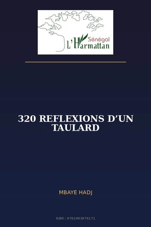 Couverture de « 320 REFLEXIONS D’UN TAULARD »