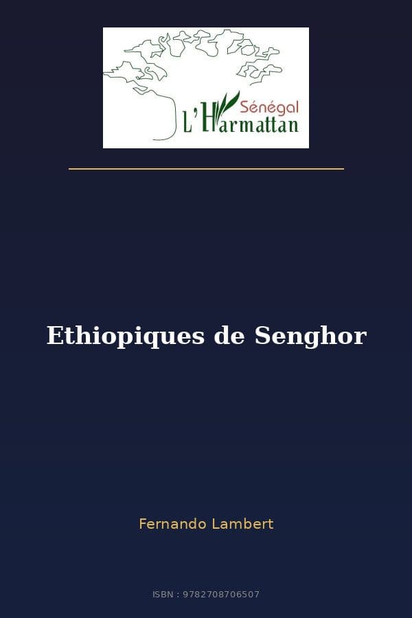 Couverture de « Ethiopiques de Senghor »