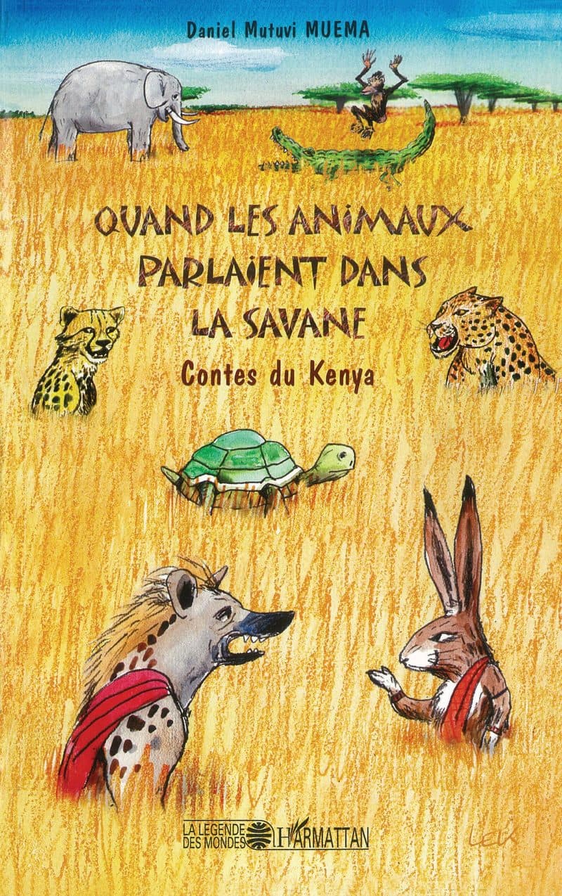 Couverture de « Quand les animaux parlaient dans la savane »