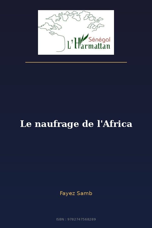 Couverture de « Le naufrage de l'Africa »