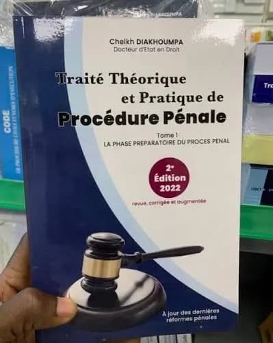 Couverture de « Traité Théorique et Pratique de Procédure Pénale Tome 1 4e édition 2024 »
