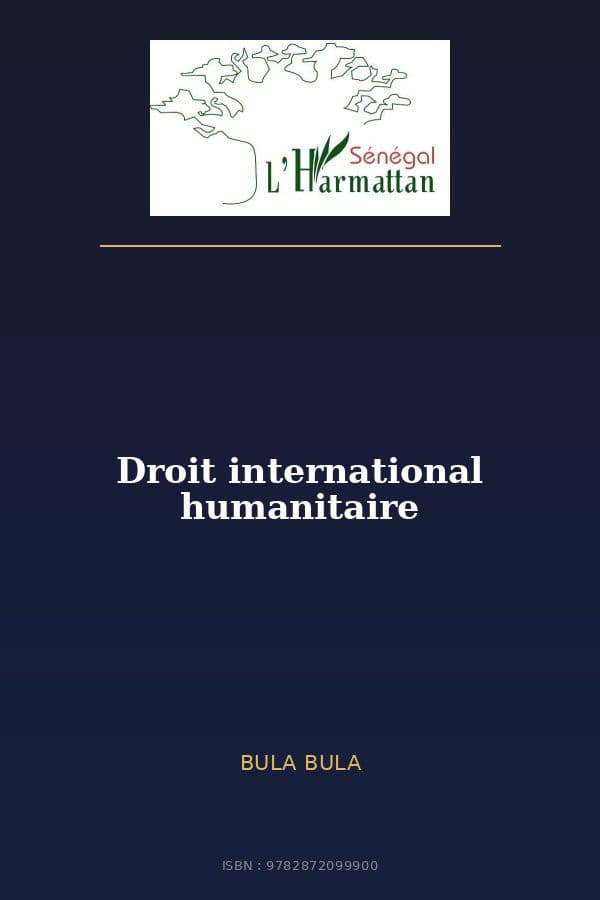 Couverture de « Droit international humanitaire »