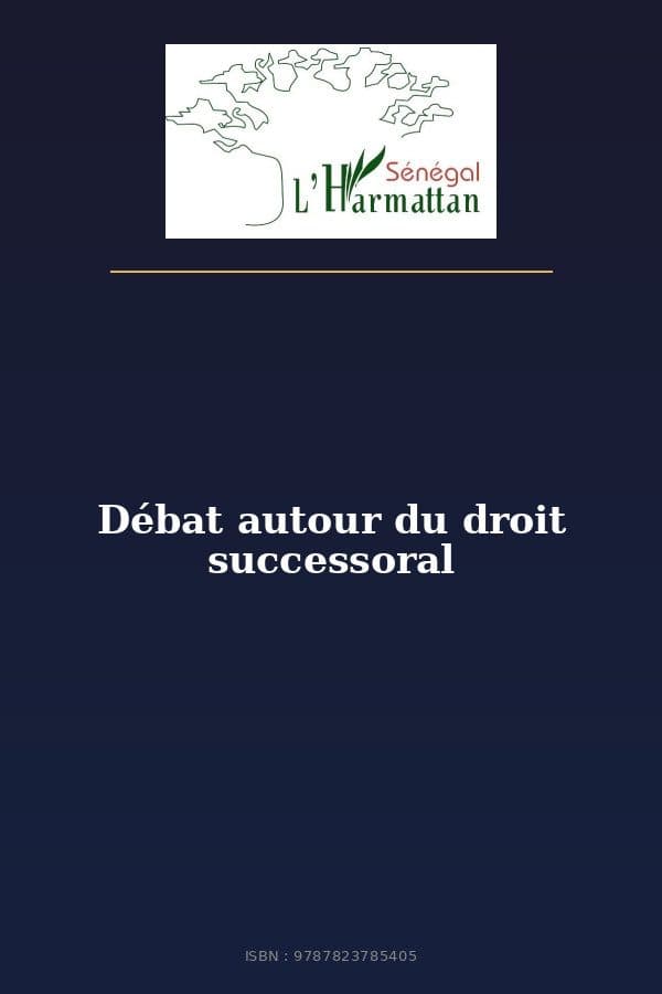 Couverture de « Débat autour du droit successoral »