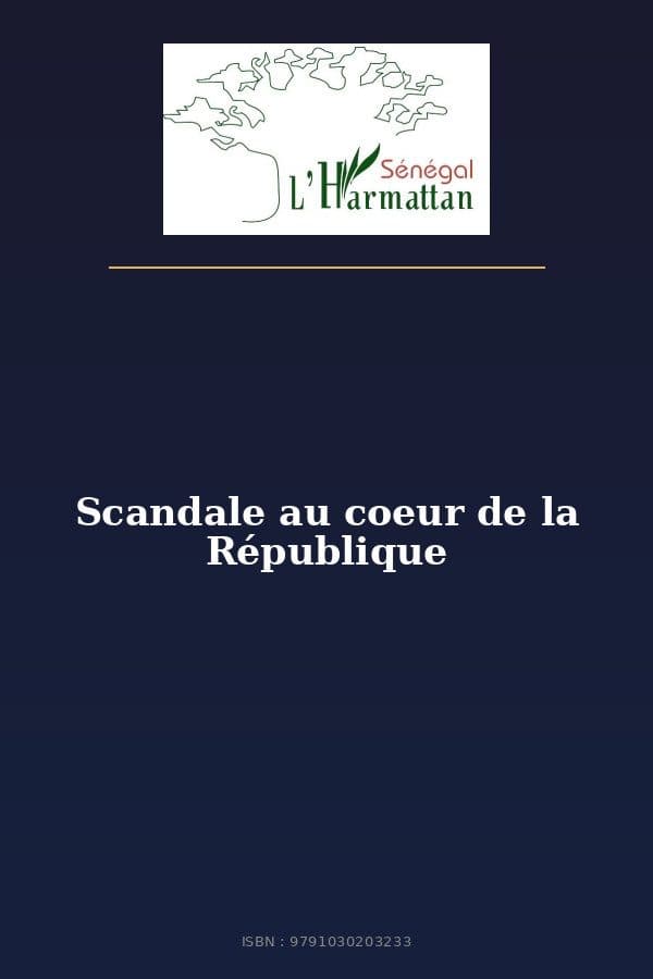 Couverture de « Scandale au coeur de la République »
