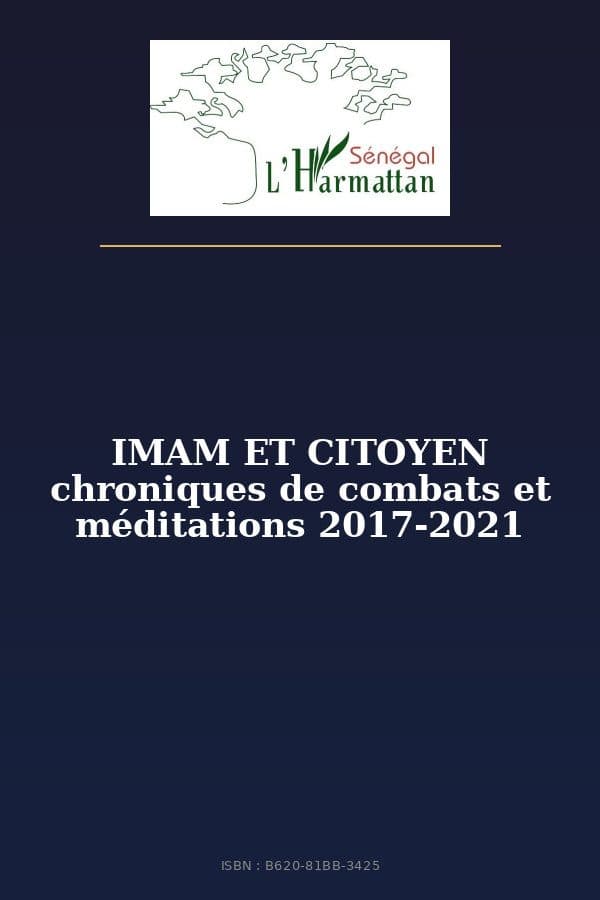 Couverture de « IMAM ET CITOYEN chroniques de combats et méditations 2017-2021 »